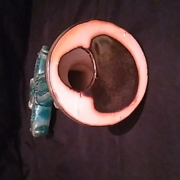 Decorative Southwest Style Turquoise/Green Cross with Golden Brown Base (B5) - Picture 10 of 10